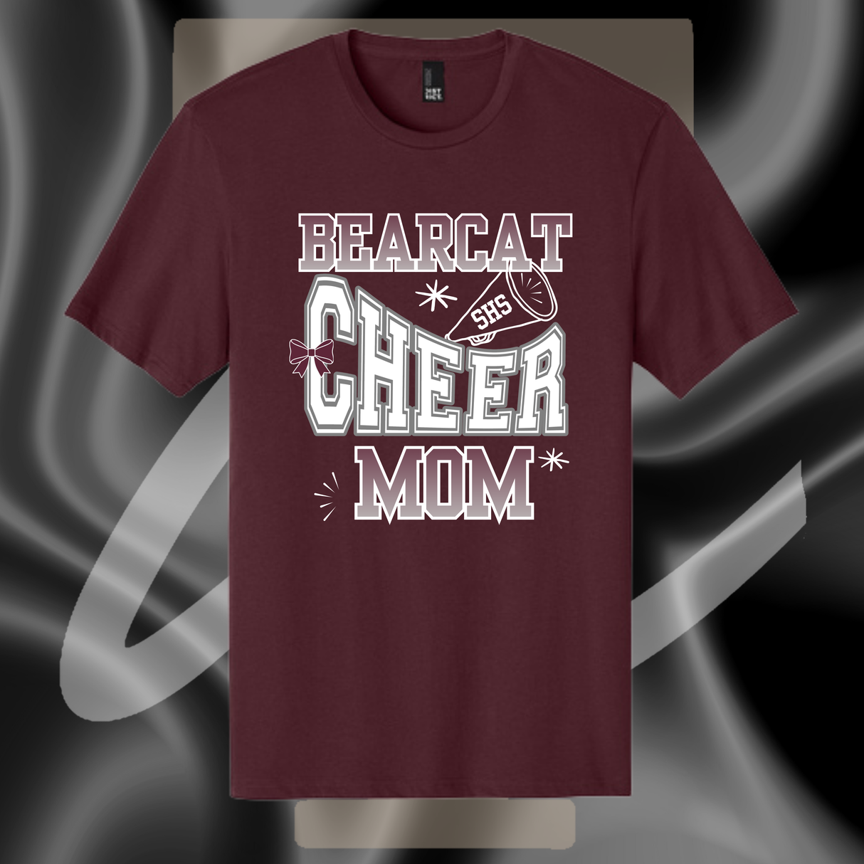 Cheer Mom Maroon T-Shirt