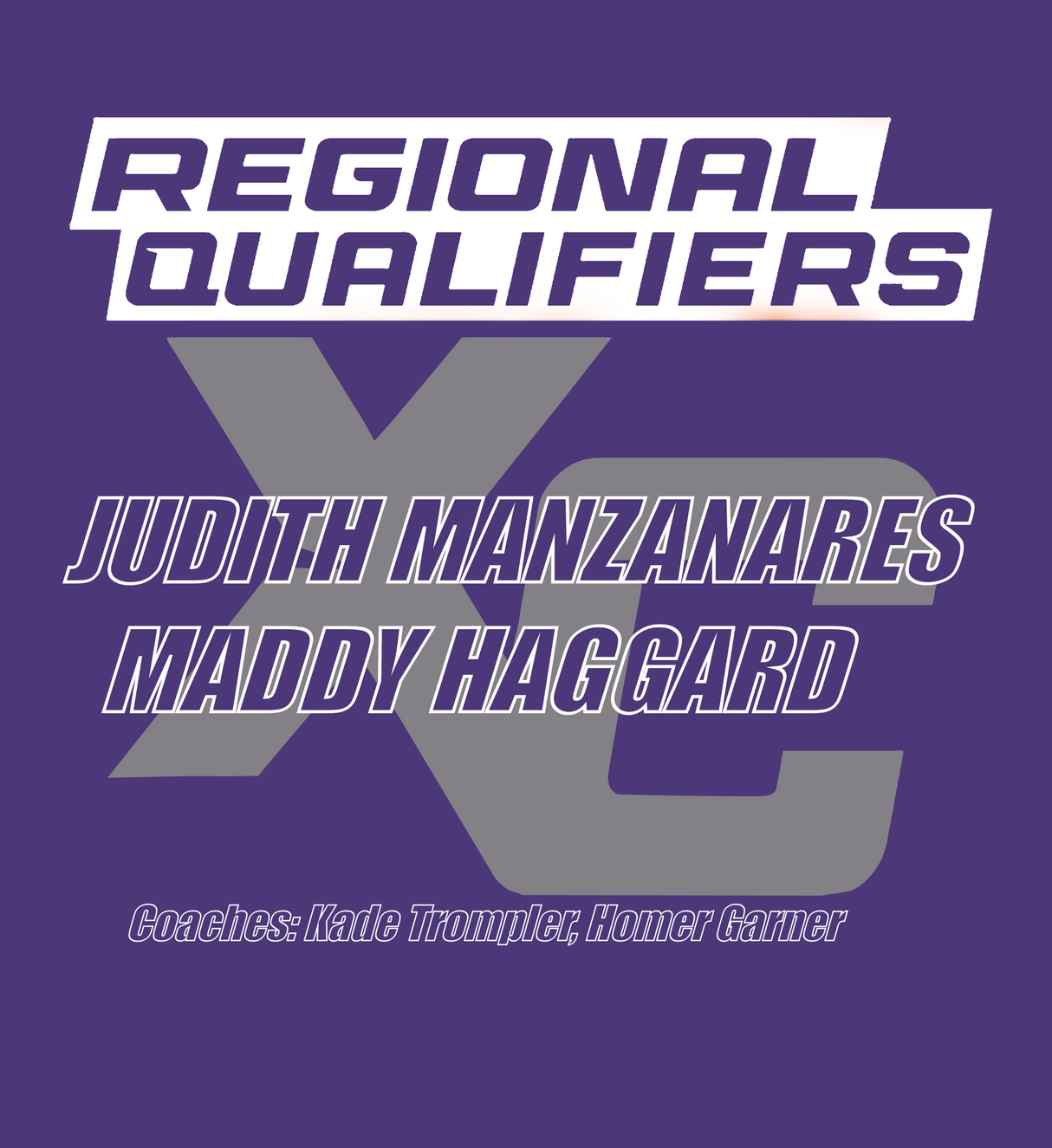 ADULT Bonham Cross Country Regional Qualifiers Dryfit