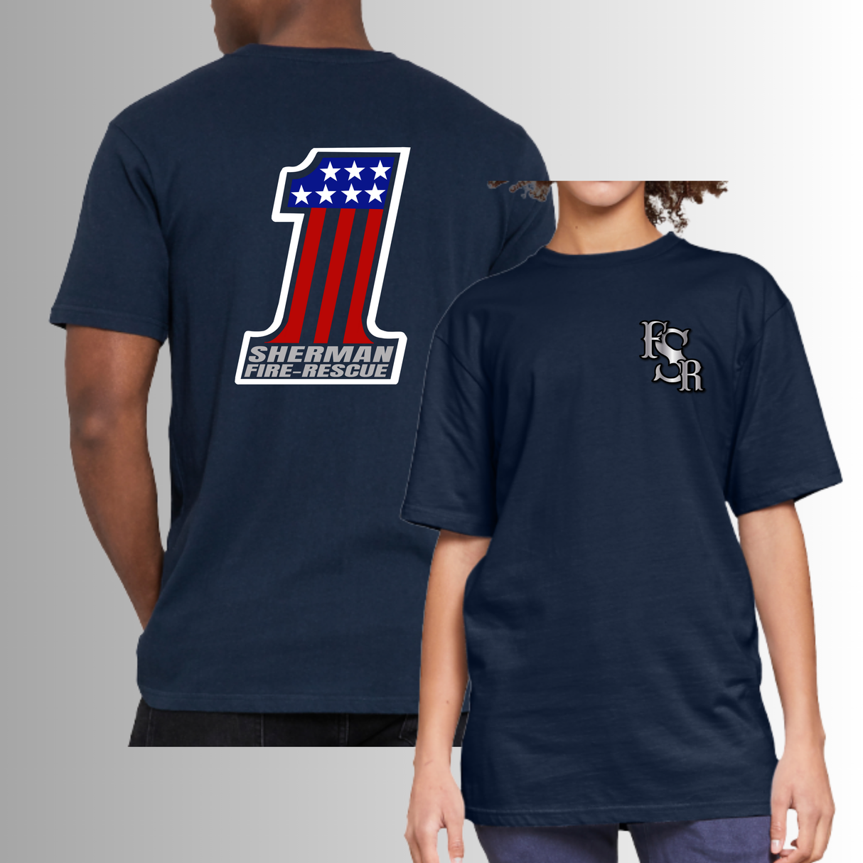 Central 1 Sherman Fire Rescue Graphic Tee