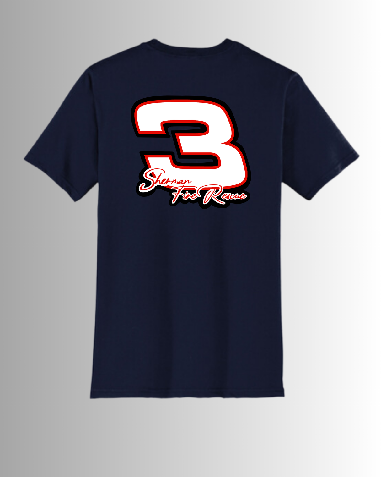 Tultex Graphic Tee Navy