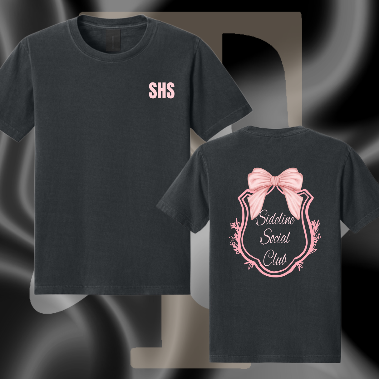 Sideline Social Club Washed Denim T-Shirt *REQUIRED*