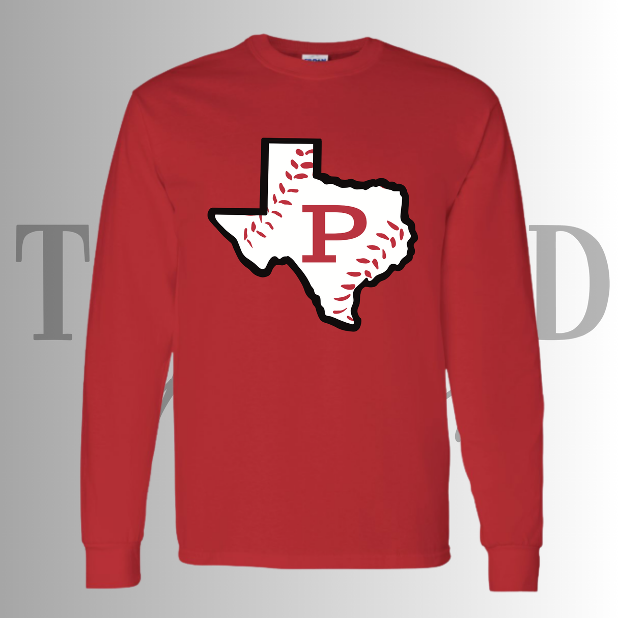 Pottsboro Texas Baseball Long Sleeve
