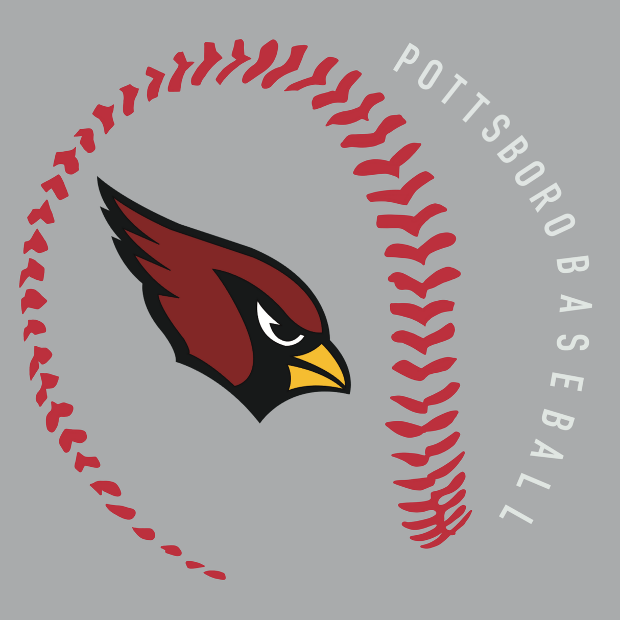 Pottsboro Baseball Laces Crewneck