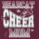 Cheer Mom Maroon T-Shirt