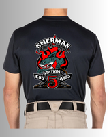 WORKOUT 5.11 Tactical Performance Utility-T Short Sleeve Navy