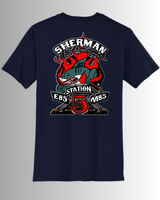 District Graphic Tee Navy