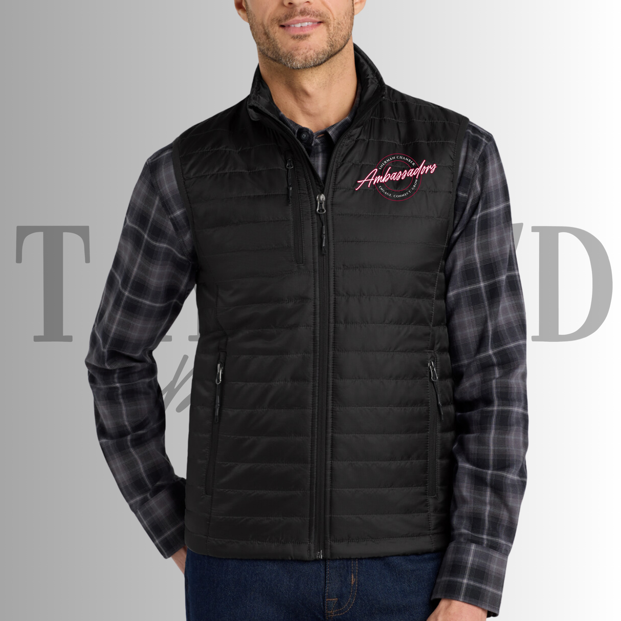 Chamber Ambassador Packable Puff Vest Black