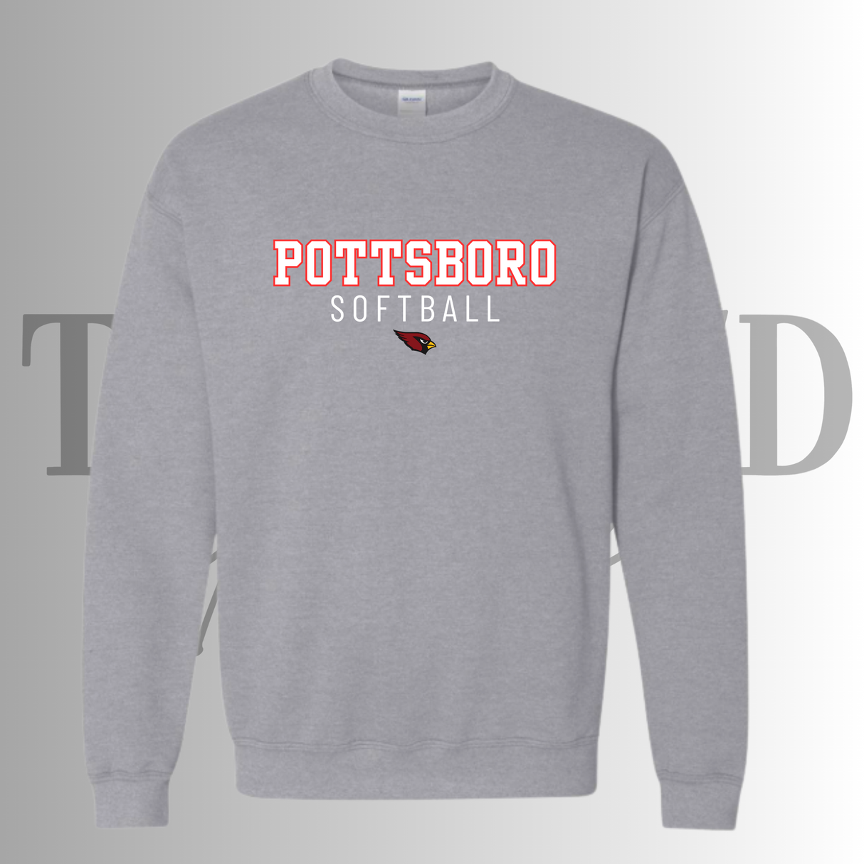 Pottsboro Softball Crewneck