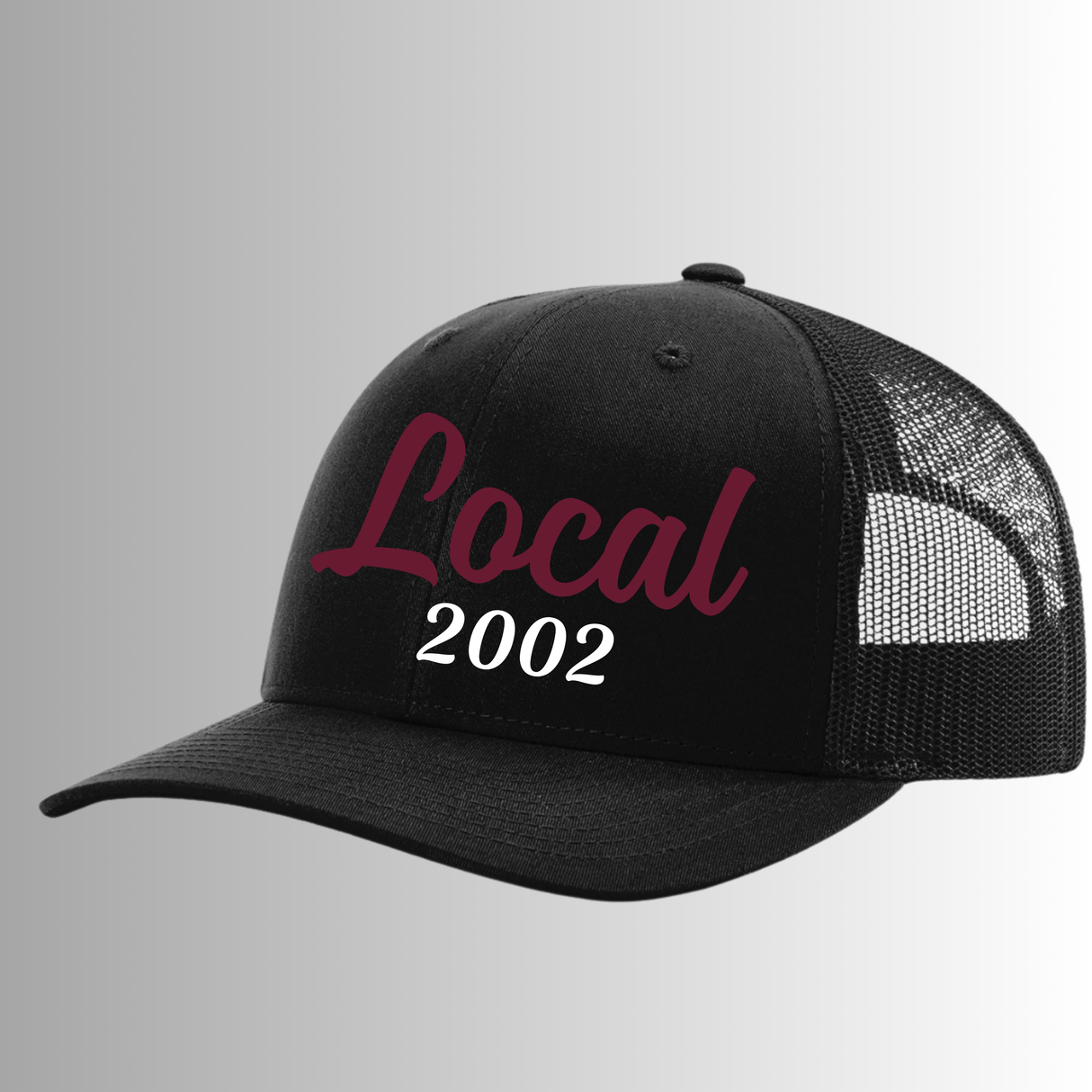 Local 2002 Hat Black