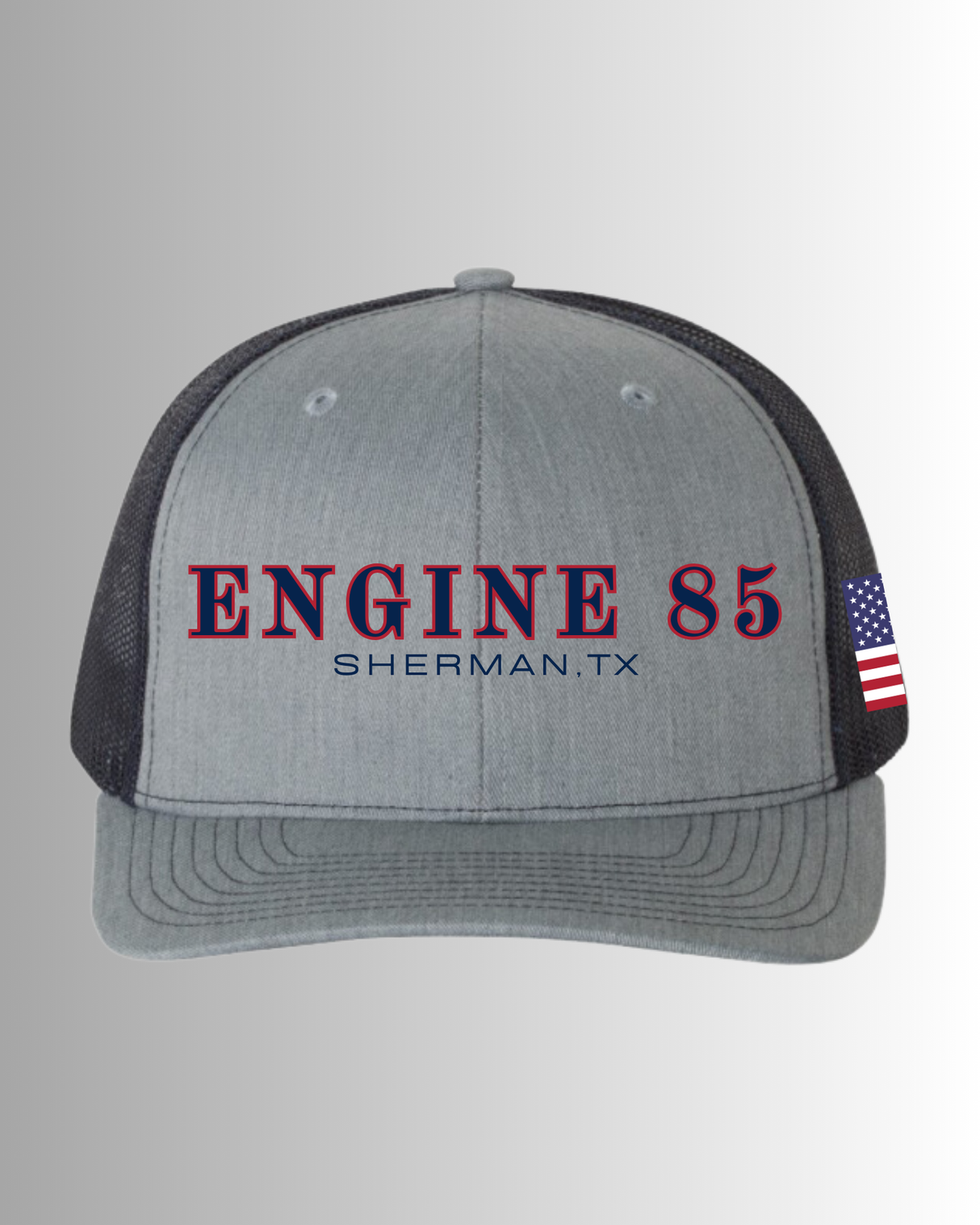 R112 Station Hat Heather Grey/Navy