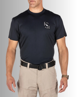 WORKOUT 5.11 Tactical Performance Utility-T Short Sleeve Navy