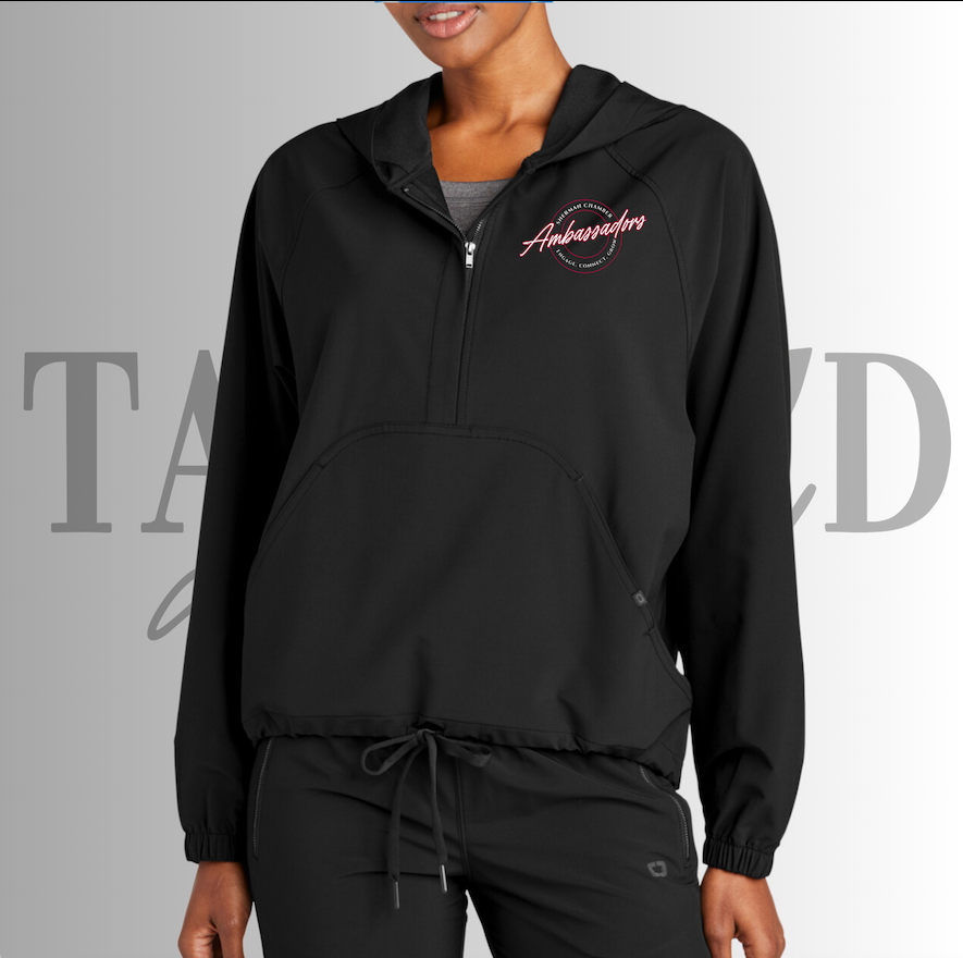 Chamber Ambassador Connection Anorak Pullover Black