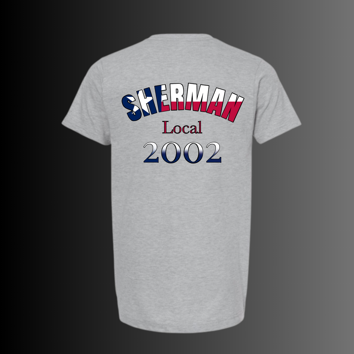 Texas Flag Sherman Local 2002 Graphic Tee