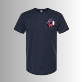 White/Red Sherman Professional Firefighters Graphic Tee