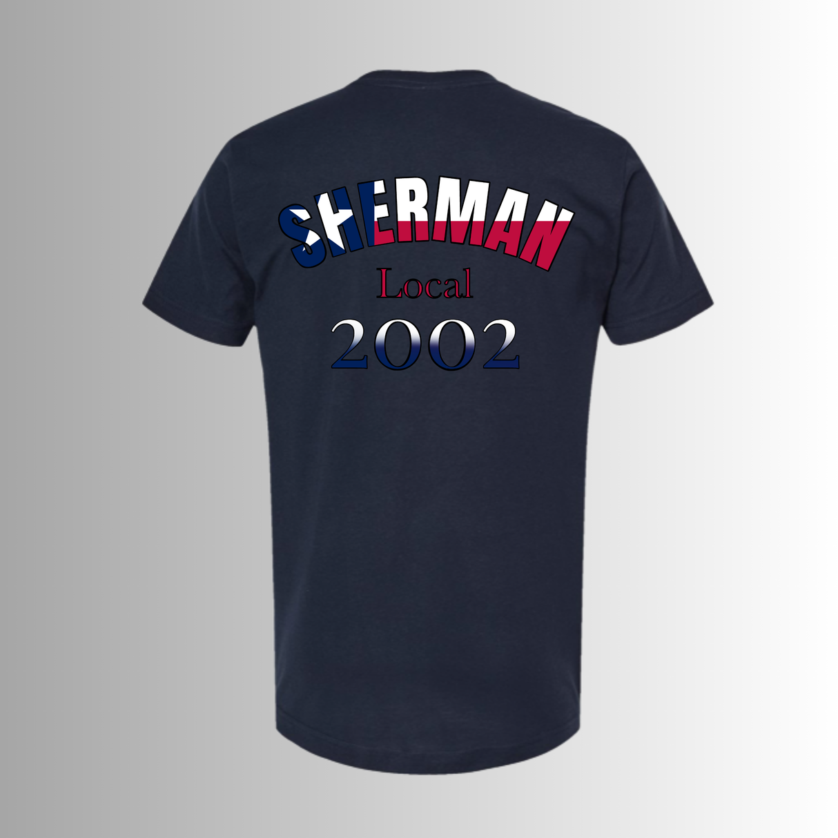 Texas Flag Sherman Local 2002 Graphic Tee